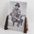 Art Deco Art Deco Machine Age Chrome and Wood Picture Frame For Sale - Image 3 of 8