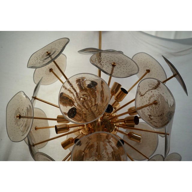 Murano Glass Sputnik Chandelier, 2000s For Sale - Image 4 of 8