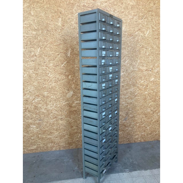 Industrial Metal Workshop Drawer Cabinet by Bito, 1960s For Sale - Image 15 of 18