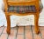 Late 20th Century French Provincial Louis XV Style Cane Back Arm Chair For Sale - Image 10 of 12