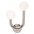 Regina Andrew Happy Steel Sconce Left Side, Polished Nickel For Sale - Image 10 of 10