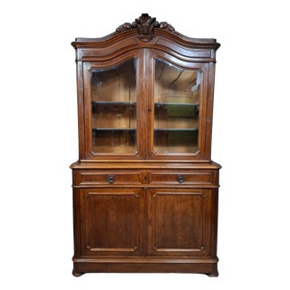 Napoleon III Two-Part Buffet in Wood For Sale