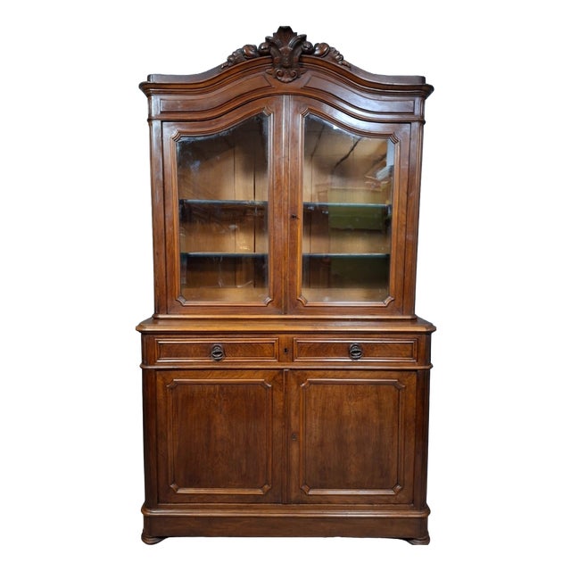 Napoleon III Two-Part Buffet in Wood For Sale