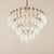 This vintage murano glass poliedri chandelier was designed by carlo scarpa and made in the 1960s by venini. The debut of...