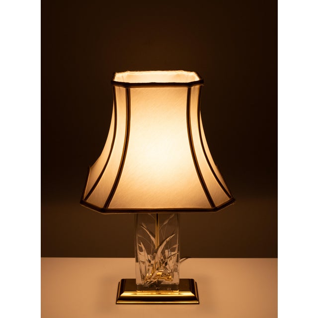 Table Lamp in Cut Crystal Glass from Nachtmann Leuchten, Germany, 1970s For Sale - Image 10 of 13