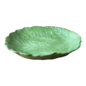 Vintage Otagiri Farmhouse Cottagecore Large Oval Cabbage Serving Platter 15”