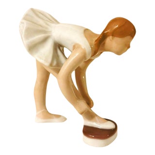 Mid 20th Century Bing and Grondahl Royal Copenhagen Little Ballet Girl For Sale