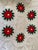 Hand-Crocheted Ivory Floral Poinsettia Bedspread For Sale - Image 10 of 12