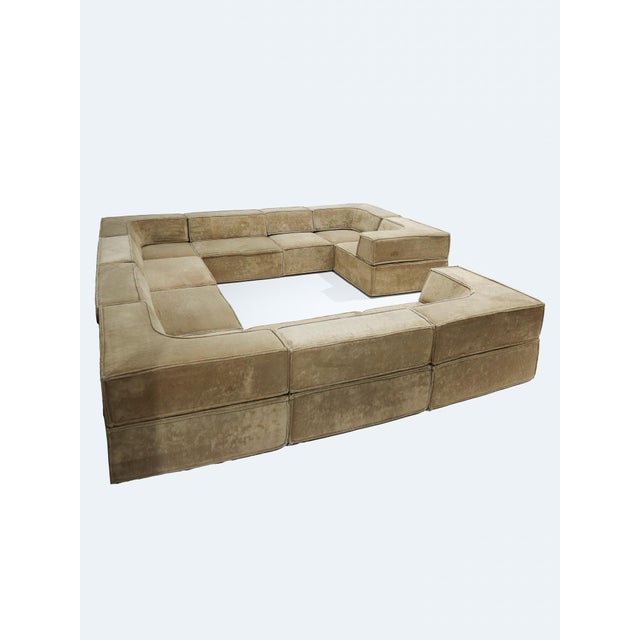 1970s Trio 20-Piece Modular Landscape Sofa from COR, Germany, 1973, Set of 20 For Sale - Image 5 of 18
