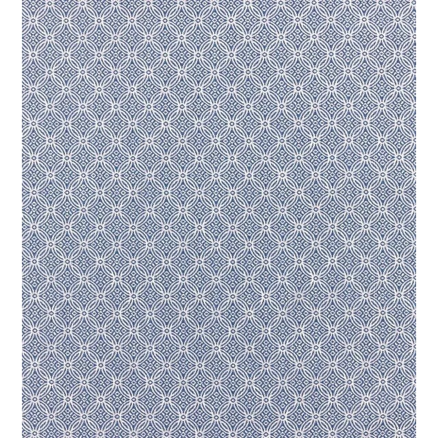 Sample - The House of Scalamandré Cape May Fabric, Ocean For Sale