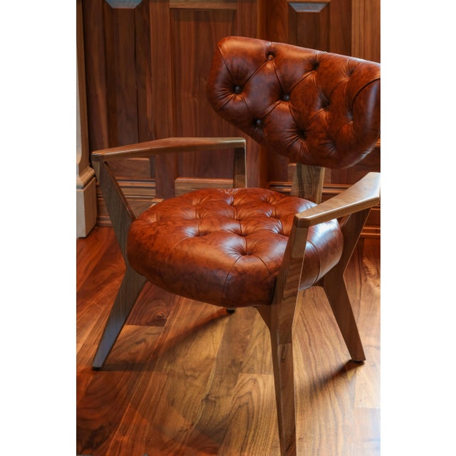 Mid-Century Modern Ash Solid Wood Light Green Kendall Chair For Sale - Image 10 of 11