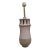 1960s Mid-Century Modern Ceramic Table Lamp W/ Arcade Detailing For Sale