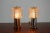 Small Table Lamps from Kamenický Šenov, 1970s, Set of 2, in Very Good conditions. Designed 1970 to 1979 European Plug (up...