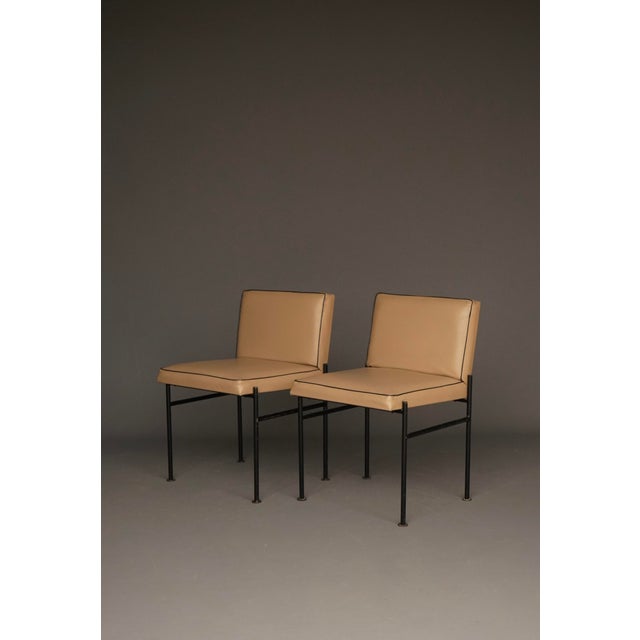 A rare pair of chairs designed by the Dutch architect and interior designer who was an active part of 'Group &' - The...