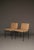 A rare pair of chairs designed by the Dutch architect and interior designer who was an active part of 'Group &' - The...