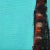 Aqua Alive - Tall Skinny Palm Tree Landscape Painting on Canvas - Original Artwork by Kathleen Keifer For Sale - Image 4 of 9