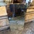 Wood 1940s Gio Ponti Style Art Deco Wood and Brass Italian Wall Mirror For Sale - Image 7 of 12
