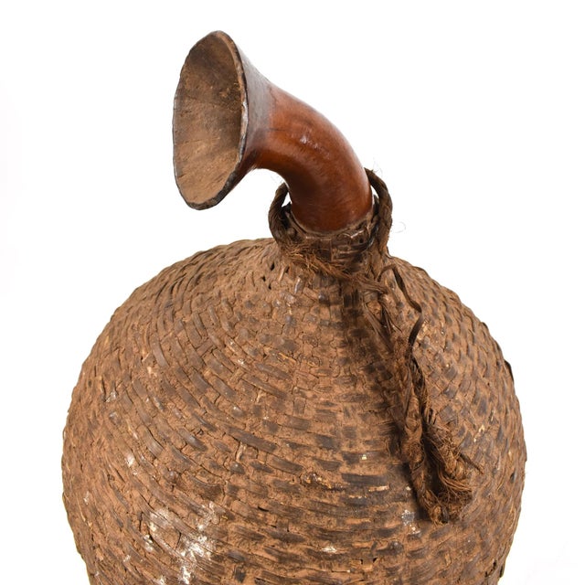Early 20th Century Early 20th Century Maasai Milk Gourd Container Kenya For Sale - Image 5 of 7