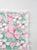 Early 20th Century Vintage Pink Floral Tablecloth For Sale - Image 4 of 7