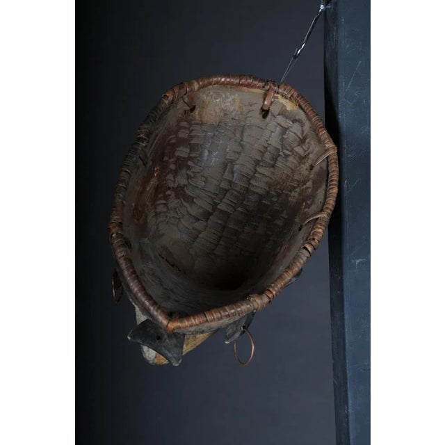 Antique Carved Wooden Face Mask For Sale - Image 12 of 13