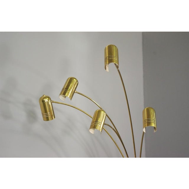 Brass Floor Lamp, 1970s For Sale - Image 9 of 15