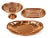 Vintage 1960s Coppercraft Guild Taunton Mass Oval Pedestal Copper Dishes - Set of 3 For Sale - Image 13 of 13