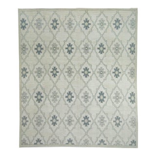 Turkish Oushak Rug 12'6" x 14'7" #18099 For Sale