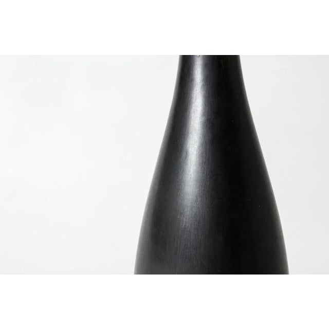Rörstrand Stoneware Vase by Carl-Harry Stålhane for Rörstrand, 1950s For Sale - Image 4 of 8