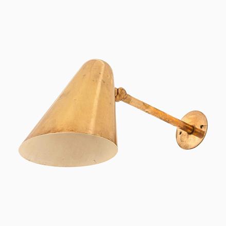 Brass Wall Lamp by Tue Poulsen for Louis Poulsen, 1950s For Sale - Image 6 of 6