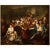 Brown 1956 After William Hogarth "The Rake's Progress, 3: The Orgy", Vintage Full-Color Print For Sale - Image 8 of 8