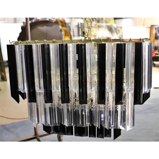 Multi-Colored Glass Chandelier by Camer For Sale In New York - Image 6 of 9