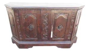 18th. Century Italian Walnut Credenza