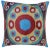 Textile Contemporary Velvet Multi Color Geometric Throw Pillow With Down Insert For Sale - Image 7 of 7