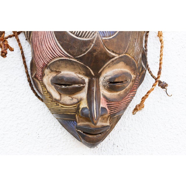 1960s Vintage African Guro Ritual Mask For Sale - Image 5 of 7