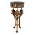 1970s Neoclassical Revival Empire Style Plant Stand Pedestal Griffins Paw Feet Tripod For Sale