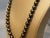 8-11.5 mm Tahitian Black Graduating Pearls Strand Necklace Yellow Gold Clasp 18K For Sale - Image 16 of 18
