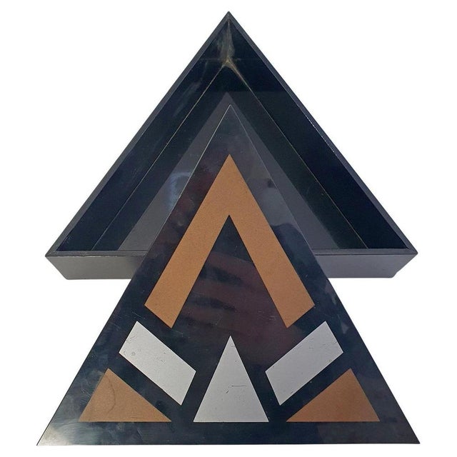 Art Deco Style Acrylic Glass Trinket Box, 1960s For Sale - Image 9 of 9