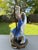 1930s Art Deco Porcelain Dancer Table Lamp German Flapper Attrib. Goldscheider For Sale - Image 9 of 18
