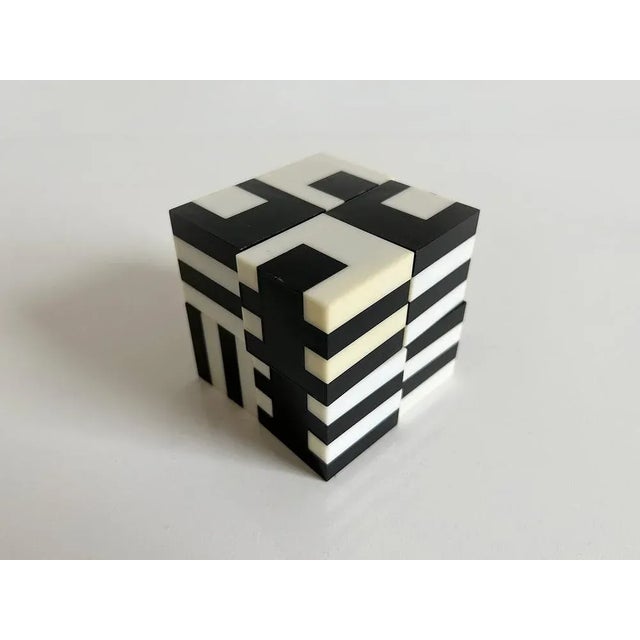 Modern Cu-Briks Sculpture by Jan Slothouber and William Graatsma, 1964, Set of 8 For Sale - Image 3 of 8
