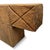 Old Rustic Teak Wood X Beam Bench For Sale - Image 9 of 9