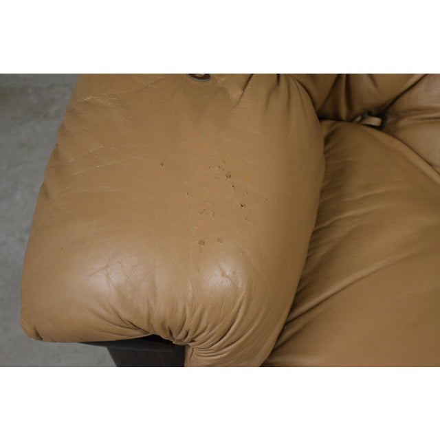 Brown Percival Lafer Leather and Jacaranda Lounge Chair For Sale - Image 8 of 11