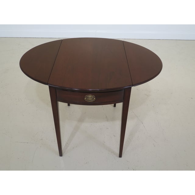 Vintage Kittinger Wa1006 Federal Mahogany Pembroke Table Chairish