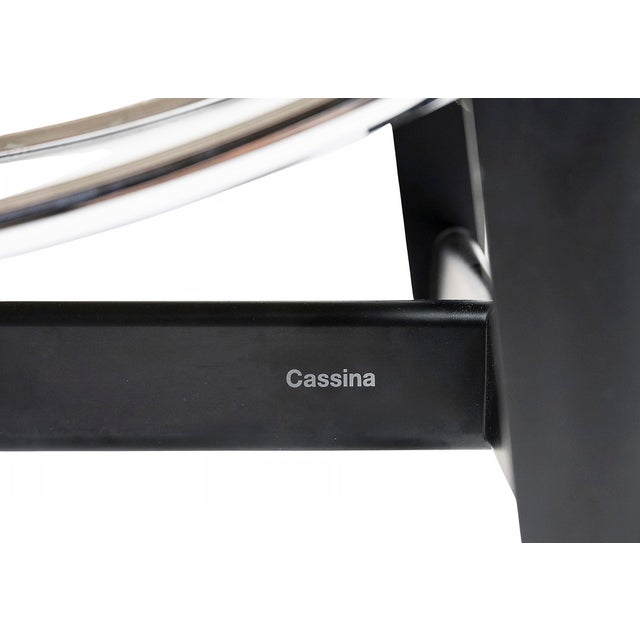 LC4 Chaise Lounge by Le Corbusier Pierre Jeanneret, Charlotte Perriand for Cassina, 2000s For Sale - Image 11 of 12