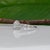 Silver 1.5Ct Lab Grown Diamond Engagement Ring With Diamond Accents: Solid 14k Gold, Size 6.75 For Sale - Image 8 of 10