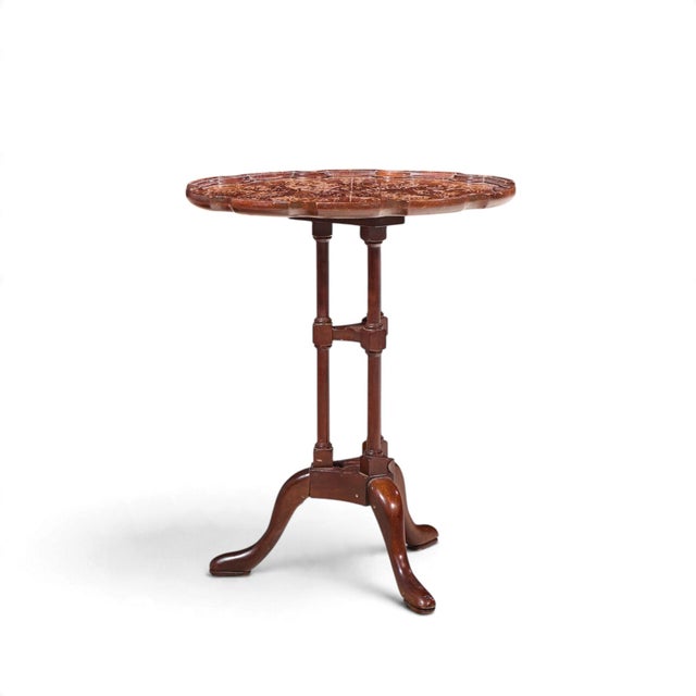 Late 20th Century Baker Furniture Historic Charleston Queen Anne Mahogany Side End Table For Sale - Image 5 of 10