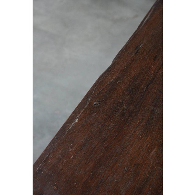 Antique English Oak Chest of Drawers, 18th Century For Sale - Image 15 of 17