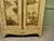 Mid 19th Century Antique Painted Chinoiserie Lacquer Cupboard with Outdoor Scenes, 1850 For Sale - Image 5 of 10
