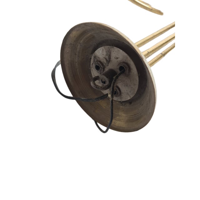 Vintage Art Nouveau Pendant Light, Poland, 1970s For Sale - Image 11 of 12