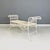 Mid-Century Modern Italian Classic White Iron Outdoor Bench, 1960s For Sale - Image 4 of 14