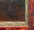 Sirio Pellegrini, The Professor, 1969, Oil Painting on Board, Framed For Sale - Image 6 of 7